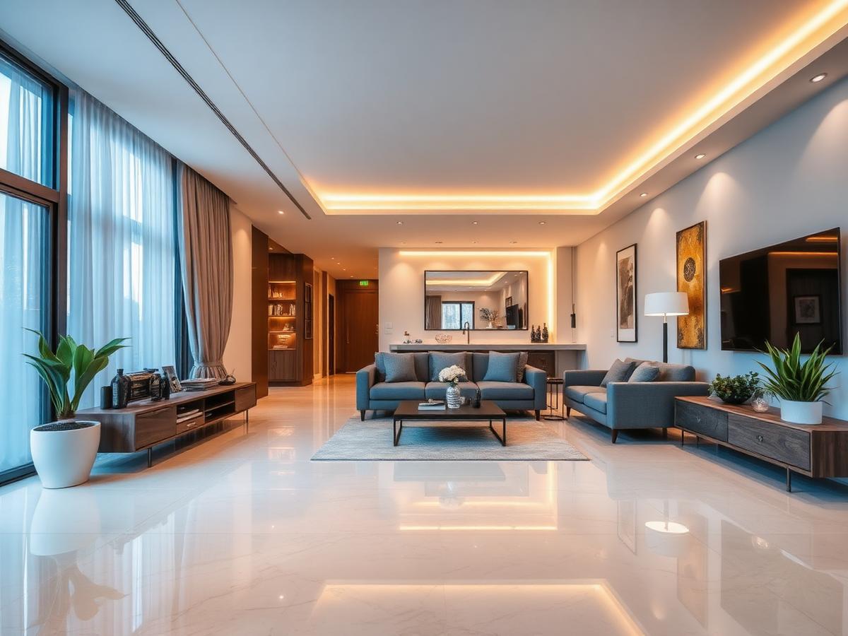 Sala de Estar Reformada